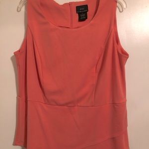 Coral blouse